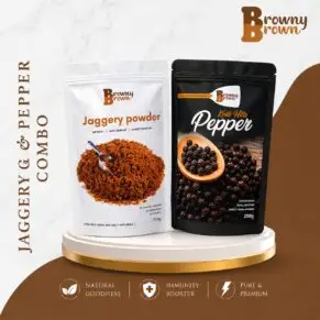 Buy Natural Jaggery Powder, Pepper powder & Turmeric Powder - Online
