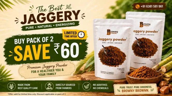 Natural Jaggery powder,Turmeric& Kolli Hills Pepper Powder - online
