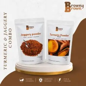 Buy Natural Jaggery Powder, Pepper powder & Turmeric Powder - Online