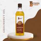 Wood pressed groundnut oil, chekku yennai, kallenai